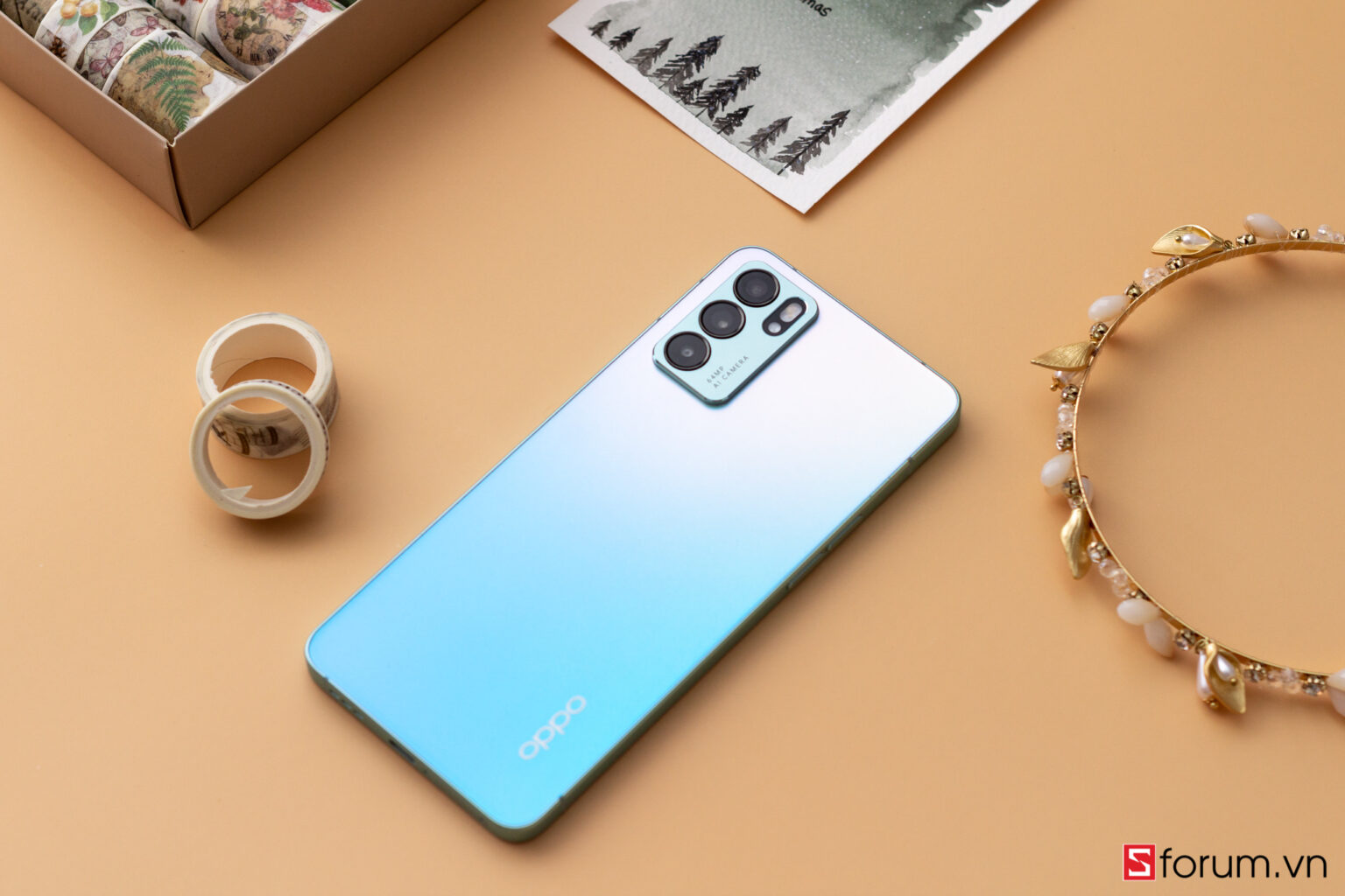 Trên tay oppo reno6 5g tại vn